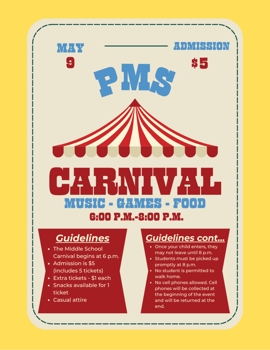 PMS Carnival (Friday, May 9th)