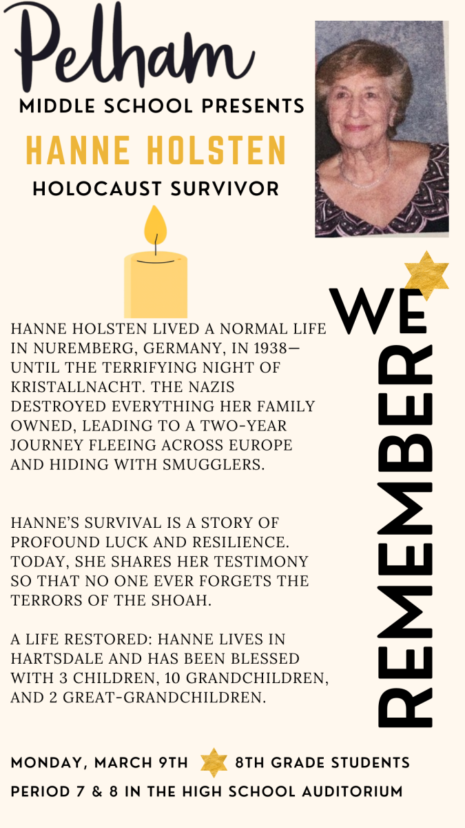 Hanne Holsten: Monday, March 9th (8th grade students)